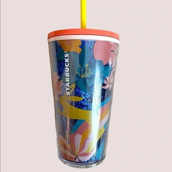 Starbucks Spring 2021 Bunny Tumbler 16oz Floral - Picture 1 of 6